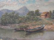 Benedito Calixto Sao Vicente Bay Spain oil painting artist